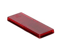 Rückstrahler Rot zum Kleben (85x30mm) Rückstrahler Rot zum Kleben (85x30mm)
