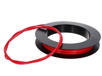 Rouleau de gaine ROUGE Ø5mm longueur 50m, intérieur métal Rouleau de gaine ROUGE Ø5mm longueur 50m, intérieur métal