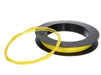 Kabelhülle gelb «50 Meter Rolle» Ø 5mm Metall-Innenhülle Kabelhülle gelb «50 Meter Rolle» Ø 5mm Metall-Innenhülle