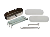 Coffre à outils Solex complet, chromé Coffre à outils Solex complet, chromé
