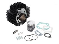 Kit cylindre AKOA Tuning 65cc 44mm "black edition", CH12 extérieur 100% original, vélomoteurs Puch