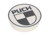 Abdeckung Luftfilterloch Puch Maxi (weiss) Abdeckung Luftfilterloch Puch Maxi (weiss)