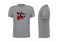 T-shirt taille XXL / Akoa gris