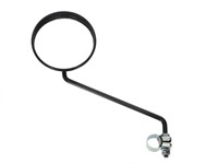 Retroviseur rond noir reversible (gauche ou droite), universel vélomoteurs Retroviseur rond noir reversible (gauche ou droite), universel vélomoteurs