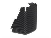 Protection pour ressort de selle, look carbone matt, vélomoteurs Piaggio Ciao PX 1999 Protection pour ressort de selle, look carbone matt, vélomoteurs Piaggio Ciao PX 1999