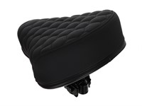 Selle (matelassée) noir, universelle Selle (matelassée) noir, universelle