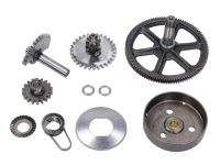 Kickstarter-SET zu Puch Maxi E50 Motor, Deckel-Innenausstattung Kickstarter-SET zu Puch Maxi E50 Motor, Deckel-Innenausstattung