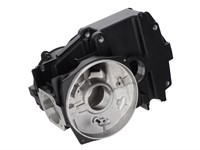 Carter moteur AKOA Kickstarter, 4 roulements, Puch Maxi E50 ,,BLACK EDITION‘‘