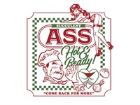 Autocollant sticker pizza chaude 60x80mm