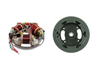 Allumage à rupteur d'origine, complet avec rotor 6V, Vespa PX