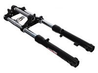 Fourche EBR noir alu TOMOS (modèle réglable)