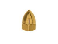 Écrou pointu M12x1mm «BULLIT» or