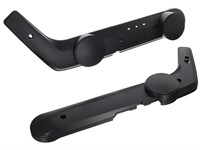 Paire de caches carrosseries latérales AKOA noir, vélomoteurs Piaggio Ciao vario
