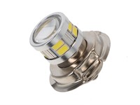 Birne 6V LED weiss «kurze Version» mit Kragen, Sockel P26S