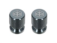 Paire de bouchons de valve Piaggio, Titan (type Schrader) Paire de bouchons de valve Piaggio, Titan (type Schrader)