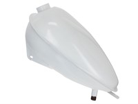 Réservoir custom goutte deau métal blanc, universel vélomoteurs/ customs