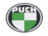 Autocollant Puch rond Ø 55 mm «Logo» Autocollant Puch rond Ø 55 mm «Logo»
