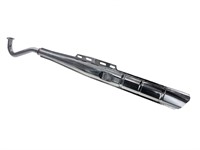 Auspuff 25mm Puch Maxi 2-Teiler (Special-Power) mit CH-Nummer und Logo