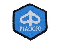 Aufnäher / Patch Piaggio Ø 55 x 65 mm