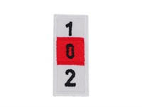 Aufnäher / Patch 2-Gang handschalter Ø 20 x 52 mm