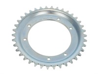 Couronne ESJOT 38 dents zinguée, vélomoteurs Puch Maxi, X30 Couronne ESJOT 38 dents zinguée, vélomoteurs Puch Maxi, X30