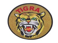 Aufkleber Tigra Ø 44 mm «Augen Grün»