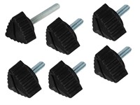Kit visserie noir pour caches latéraux "top qualité", vélomoteurs Puch Maxi X30 NS / NL / NG