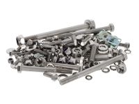 Kit de visserie «INOX» pour chassis, vélomoteurs Pony GTX 521