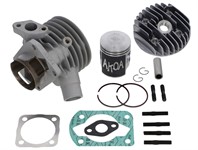 Kit cylindre AKOA «Power edition» Ø 43mm 55cc Racing avec culasse, vélomoteurs Sachs 503 2AL, AAL, 2BL, ABL CH Kit cylindre AKOA «Power edition» Ø 43mm 55cc Racing avec culasse, vélomoteurs Sachs 503 2AL, AAL, 2BL, ABL CH