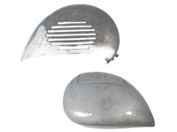 Cache latéral «paire» pour Vespa GS 150, gris