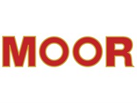 Autocollant MOOR rouge «90 x 21mm» Autocollant MOOR rouge «90 x 21mm»