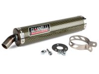 Silencieux Giannelli street kevlar, moto Honda NSR 125cc 2T