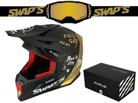 Casque cross SET Swaps « taille XL » S849 Blur - noir / or
