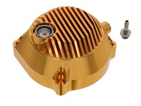 Carter d'embrayage alu or CNC, pour démarrage par tirette, vélomoteurs Puch E50 Carter d'embrayage alu or CNC, pour démarrage par tirette, vélomoteurs Puch E50