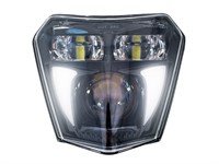 EVOK IRON LED COMPLETE FULL LED HEADLIGHT FOR KTM 125-690 EXC-SM-SMR-SX-XC