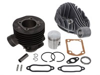 Kit cylindre alésage Ø41mm 60cc, vélomoteurs Sachs 50/2 à clapets (CH-Suisse) avec la culasse