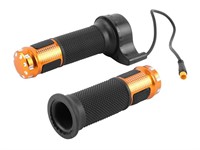 Gasgriff / Daumengas für E-Scooter Schwarz/Gold «3-Pin»