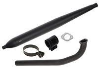 Resonanz-Auspuffanlage «Powerflöte schwarz» Beta 521 Resonanz-Auspuffanlage «Powerflöte schwarz» Beta 521