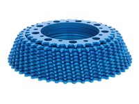 Zahnkranz AKOA «Aluminium blau» Puch Maxi