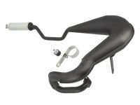 Pot d'échappement TECNO 25mm "Off Road Evo" noir, vélomoteurs Puch Maxi Pot d'échappement TECNO 25mm "Off Road Evo" noir, vélomoteurs Puch Maxi