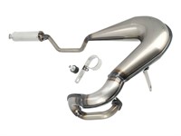 Auspuff Tecno 25 mm «Puch Maxi E50» off road EVO - Chrom