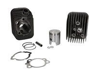 Kit cylindre EVOK Ø 43 mm en fonte, avec culasse, Piaggio Ciao - axe de piston 10 mm