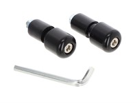 Embouts de guidon rond noirs vélomoteurs, scooter, moto ( intérieur guidon 17mm) Embouts de guidon rond noirs vélomoteurs, scooter, moto ( intérieur guidon 17mm)