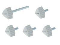 Kit visserie pour cache latéraux (Top qualité), vélomoteurs Puch Maxi N