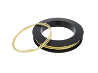 Kabelhülle creme «25 Meter Rolle» Ø 5mm Metall-Innenhülle