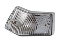 Clignotant arrière droite transparent/chromé, scooter Vespa PX 125-200 / LML 125 - 200