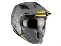 Trial Helm MT Streetfighter SV «grau glänzend» Gr. S