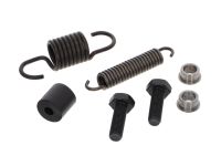 Kit pièces visserie pour béquille centrale, scooter Kymco People 125-150cc Kit pièces visserie pour béquille centrale, scooter Kymco People 125-150cc