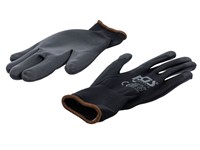 Gants de travail mécanique en nylon, Taille : 9 (L)