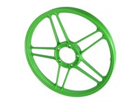 Felge Hinterrad / Vorderrad 17" Guss Puch grün (Grimeca / Leleu) Felge Hinterrad / Vorderrad 17" Guss Puch grün (Grimeca / Leleu)